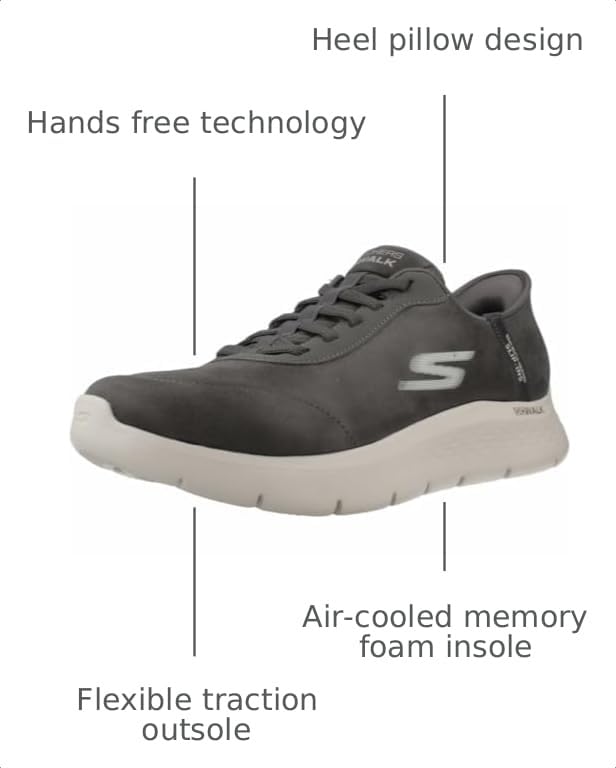 Image of Skechers Men's Skechers Hands Free Slip-ins: Go Walk Flex - Smooth Motion