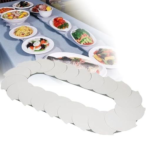 Plateau tournant facile à partager de 1m pour table de salle à manger