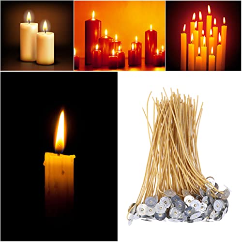 100 pzas Mechas para Velas de Algodón y Cera de Abeja