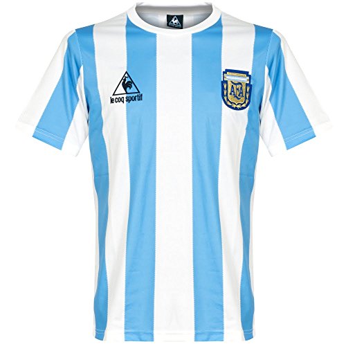 1986 Argentina Home Retro Shirt - M