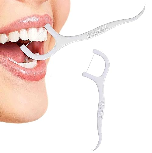 INOVERA (LABEL) Thin Thread Dental Floss Picks Toothpick Sticks T...