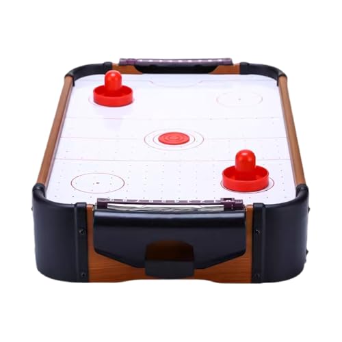 Tisch-Air-Hockey-Spiel – tragbares Mini-Trampolin-Set aus Holz,...