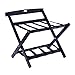 Porte bagage Support de valise en bois solide pliable de pièce d'hôtel, sac à dos de valise de rayonnage de support de bagage, 60 * 50 * 65cm
