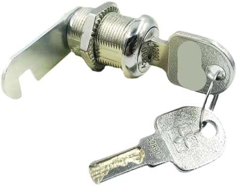 Cam Lock Tool Or Cash Box Gym Cabinet Sliding Door School Locker Office Drawer Hardware Security MS486 I 1Pcs(Bronze) image 3