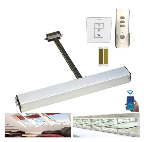 Moteur fenêtre de serre connecté Tuya Wi-Fi 24V avec télécommande