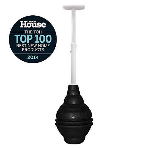 Korky 96-4Am Beehivemax Toilet Plunger, Black #TOP6