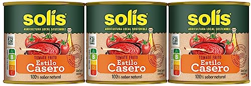 Miniatura 5 de Solís Tomate Frito Estilo Casero Tripack Lata - Sin Gluten - Pack De 3 X 100g