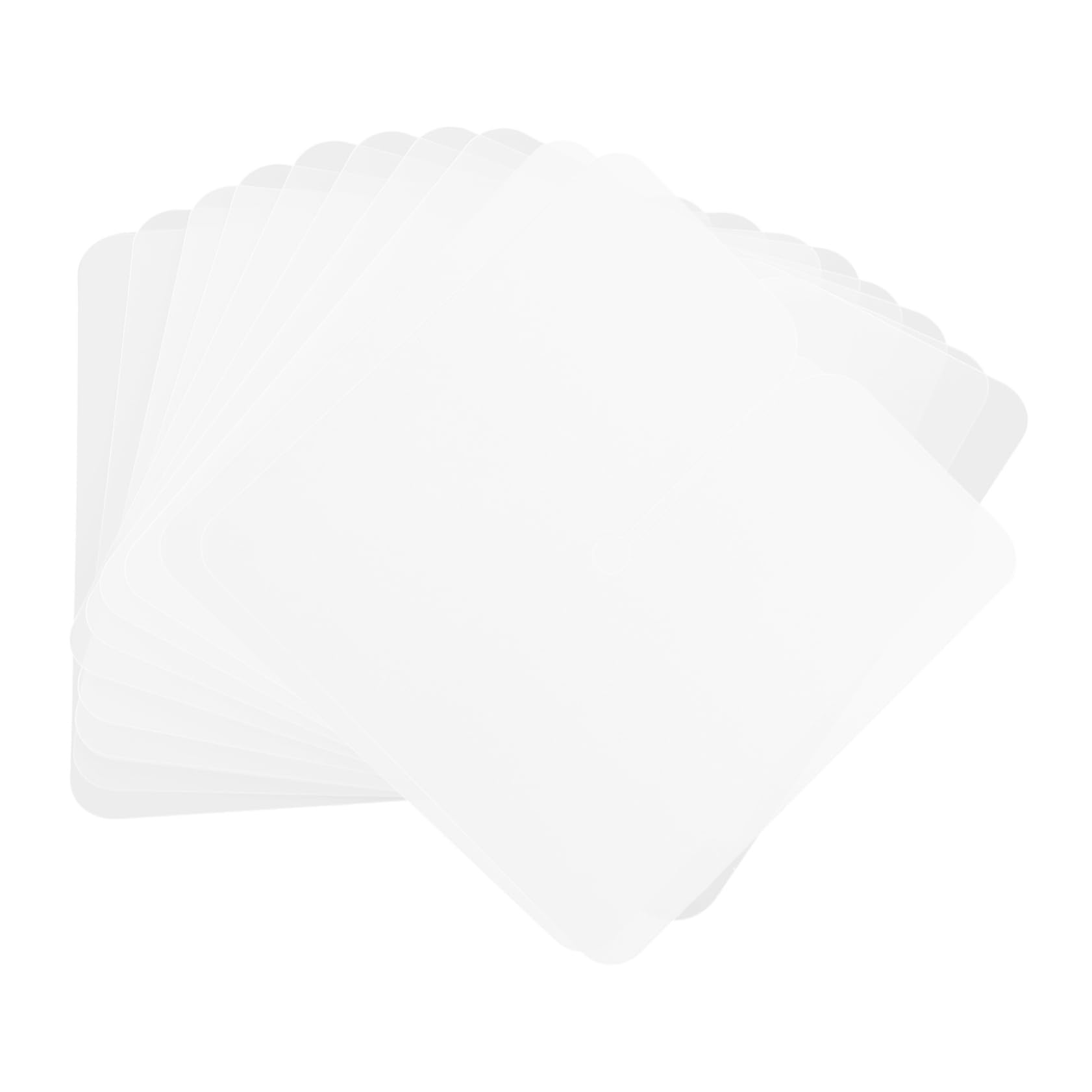 Beavorty Hair Extension Heat Shield Guards 10pcs Protective Shield Glue for Hair Extensions Diy Tools