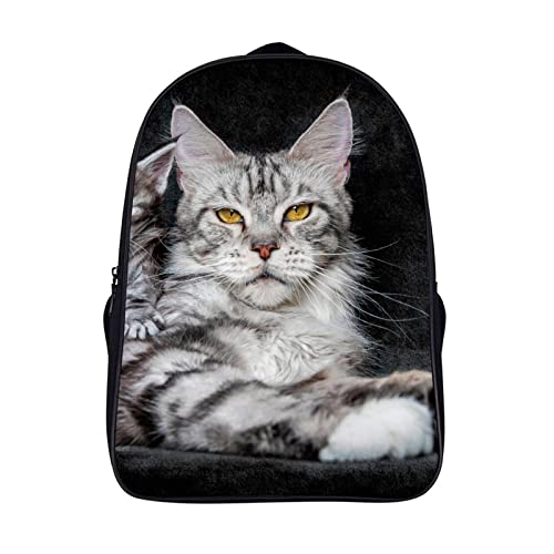 3D Cool backpack cartable personnalisé style Cat Fashion unique