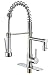 Eyekepper Aquafaucet Brushed Nickel Kitchen Sink Faucet Pull Out Down Sprayer Mixer Taps Wet Sink Bar Faucets