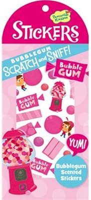 Peaceable Kingdom Scratch and Sniff Bubblegum Scented Sticker Pack