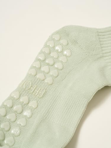 Image of Shapes Studio Half Calf Grip Socks, Cute Fruit Pilates Socks, Ruffle Socks, Non-Slip for Barre Yoga
