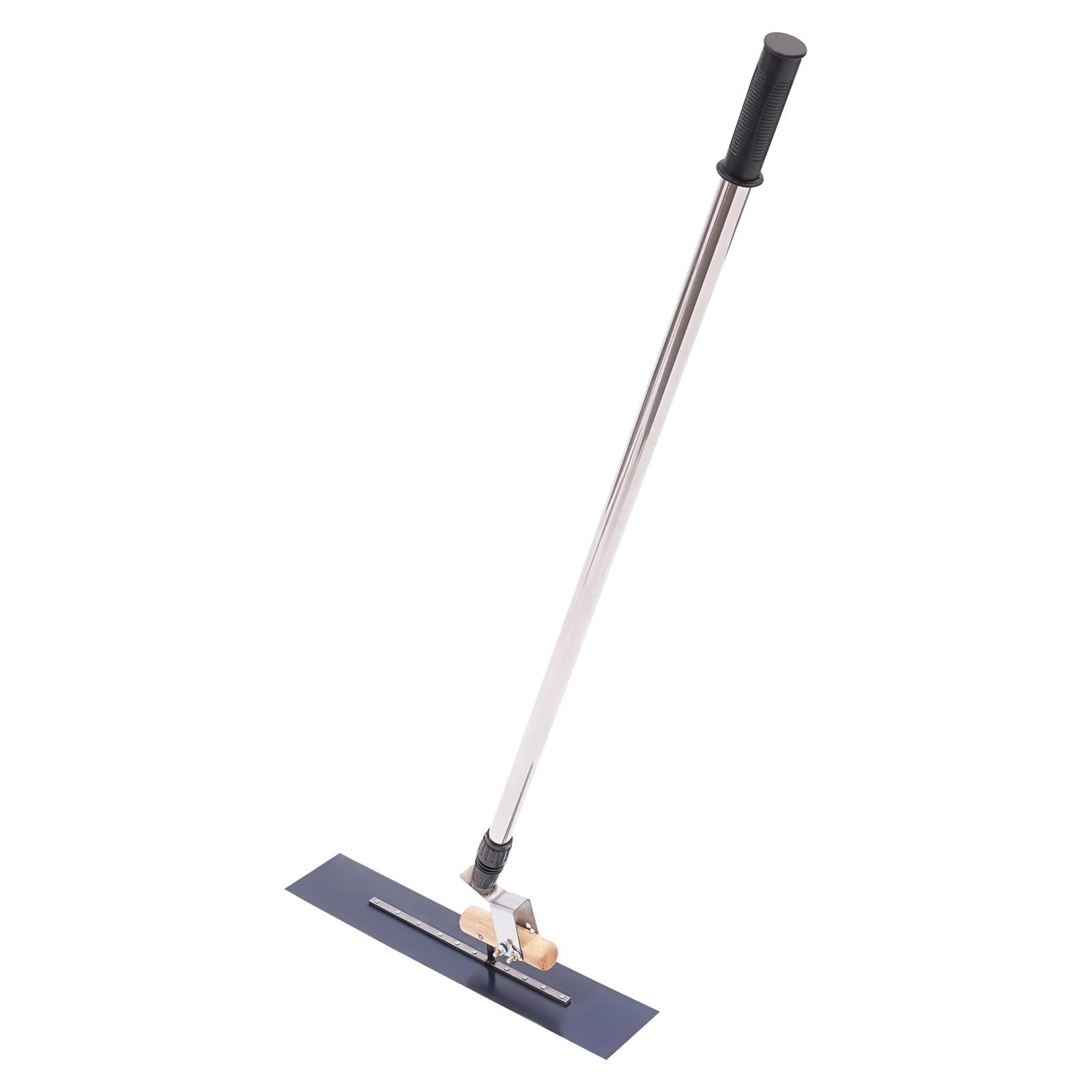 Herramienta de paleta de acabado de hormigón, varilla telescópica ajustable de 50 x 10 cm, 1,1 m-2 m, kit de flotador para acabado y nivelación de superficies de cemento lisas