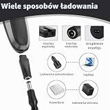 7 sztuk 5 V USB ładowarka do golarki, kabel zasilający USB do maszynki do strzyżenia włosów, zapasowy kabel zasilający do trymera brody, zestaw ładowarek z różnymi adapterami do urządzeń kosmetycznych