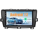 Andriod Car Radio Stereo for Toyota Prius 2009-2014 with Wireless Carplay and Andriod Auto,9 inch Touchscreen Supports GPS Navigation Bluetooth