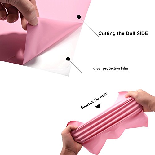 Jandjpackaging Heat Transfer Vinyl Htv Bundle - 13 Packs 12" X 10" Iron On Vinyl In Assorted Colors, Htv Vinyl For Cricut Silhouette Cameo Heat Press Machine With Teflon Sheet Included #TOP2