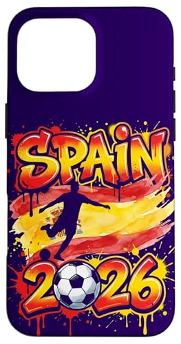 �X�y�C�� ESP 26 �t�@�� �J���t���y�C���g �X�v���b�V���t���b�O �X�}�z�P�[�X iPhone 16 Pro Max �p
