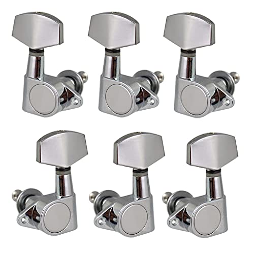 Gazechimp 6pcs Clés Mécaniques Machine Pegs Tuners Têtes Cheville pour Guitare Universel – #5 Argent 3R3L - Les Beatles, Paul McCartney, John Lennon, RIngo Starr, George Harrison Gazechimp 6pcs Clés Mécaniques Machine Pegs Tuners Têtes Cheville pour Guitare Universel - #5 Argent 3R3L – Image 6