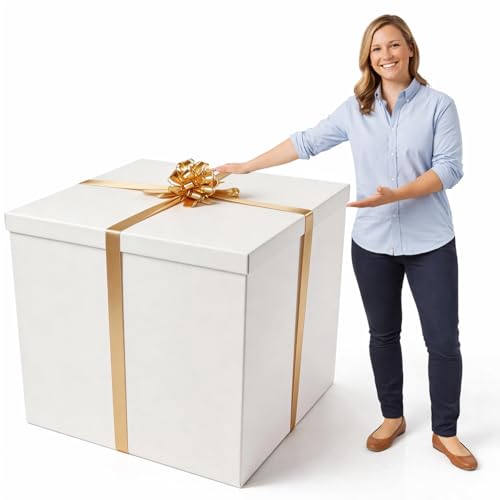 Boîte surprise géante de 71,1 cm pour cacher un cadeau volumineux