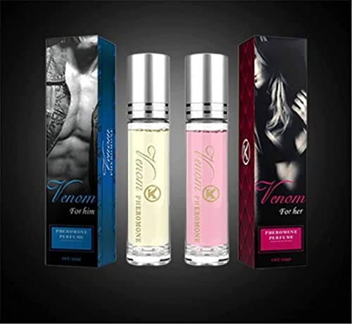 2Pcs Intimate Partner Erotic Perfume, Flirtyaroma Lusting Pheromone Perfume, Bellunamoon Romance Pheromone Perfume, Pheromone Infused Essential Oil Perfume, Increase Intimacy (Female & Male) #TOP6
