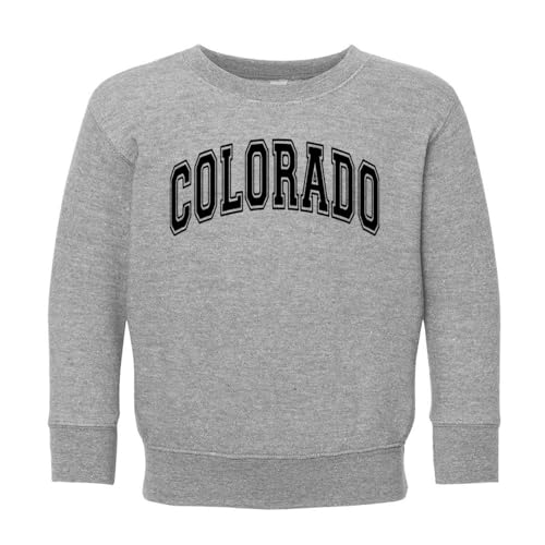 Arch Colorado Kids Sweatshirt Toddler 2T Heather Grey
