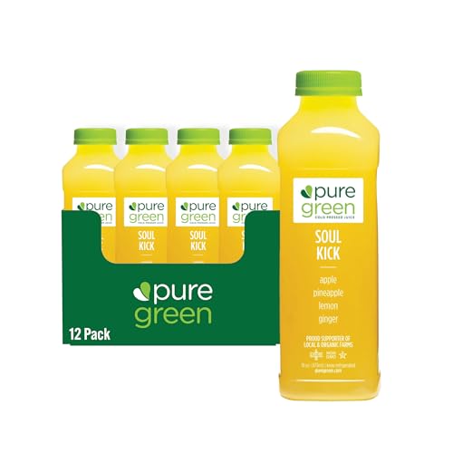 Pure Green Cold Pressed Juice - Soul Kick - Fresh