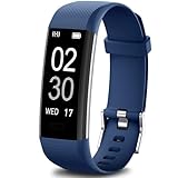 Runlio Fitness Tracker with Heart Rate Monitor,Sleep Monitor with 14 Sports Mode,Activity Tracker with Step,Calories Counter,IP67Waterproof with Stopwatch Pedometer for Kids,Women Men (2026 version)