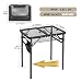 REDCAMP Tragbarer Grilltisch Campingtisch mit Mesh Desktop, 60x40cm,Schwarz