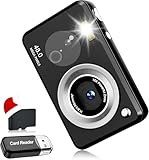 Appareil Photo Numérique FHD 1080p, Carte De 32 Go, Zoom 16x, Appareil Photo Compact avec ...