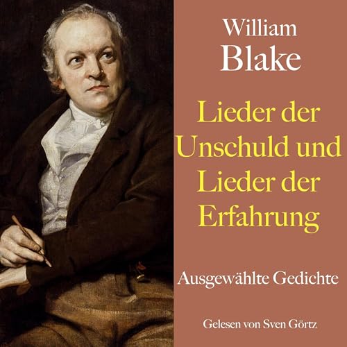Diseño de la portada del título William Blake - Lieder der Unschuld und Lieder der Erfahrung