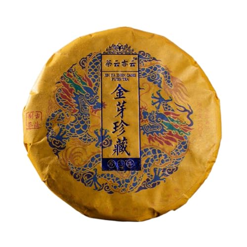 Invecchiato Fermentato Yunnan Pu'er Tè Maturo - Golden Bud Collection Imperial Pu'er 100g Gusto Morbido