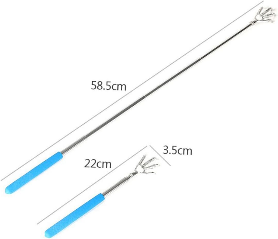 2pcs Stainless Steel Extendable Back Scratcher Telescopic Portable Backscratcher with Matte Handle for Men Women Adults Itchy Body Relief Tool Random Color Random Color