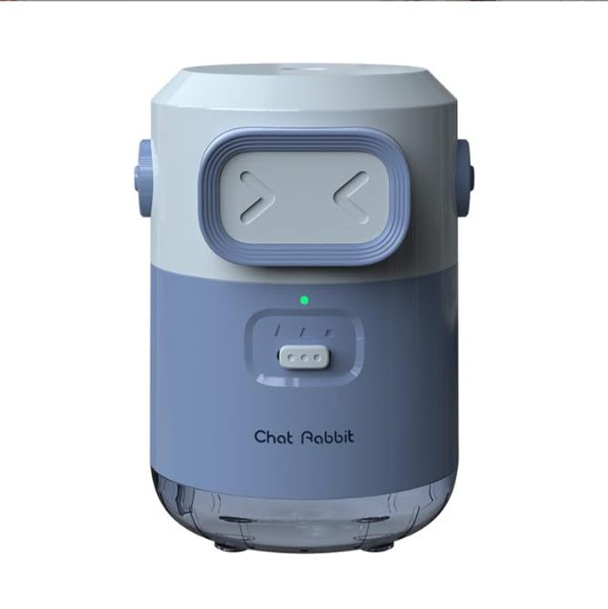 Sacapuntas eléctrico Vankarr automático para niños, 2000 mAh USB, recargable, automático, sacapuntas eléctrico para lápices de colores de 6,5-8 mm, niños, escuela, hogar, oficina, azul