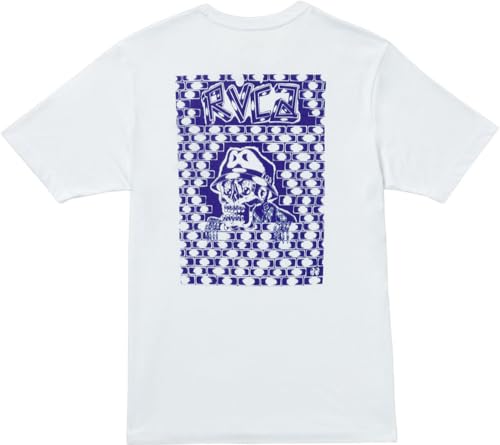 RVCA Jesse Barba Skull Wall T-Shirt - White2