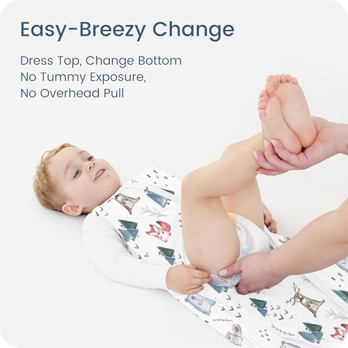 Image of Toddler Sleep Sacks 2T-3T-4T, 0.5 TOG Light Summer Wearable Blankets, Extra Long XL Sleeping Bags, 2 Pack