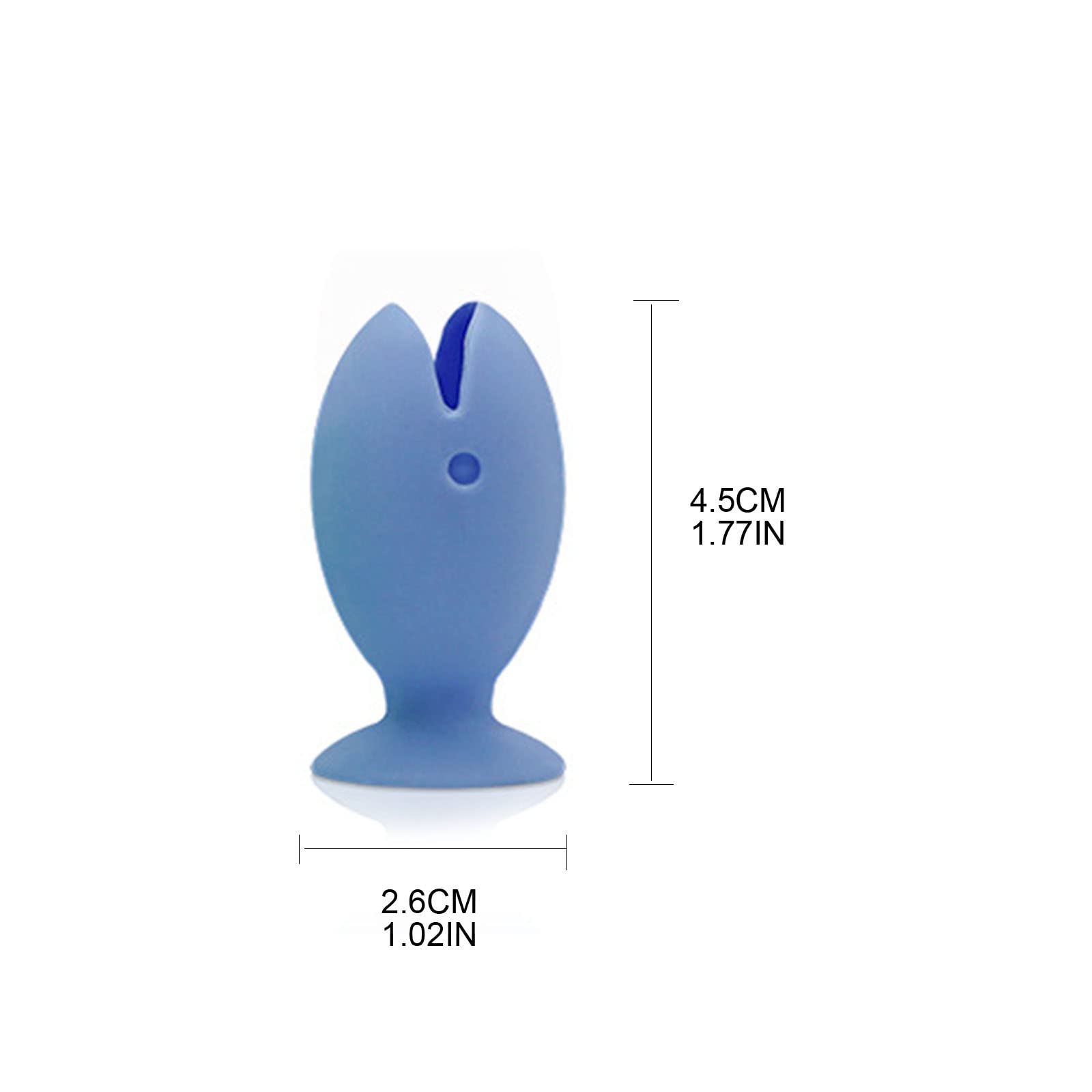 DGFJY 6pcs Silicone Fish Toothbrush Holder Protector Cover Case Small Fish for Outdoor Traveling Camping Portable Shelf Silicone Toothbrush Holder Kids