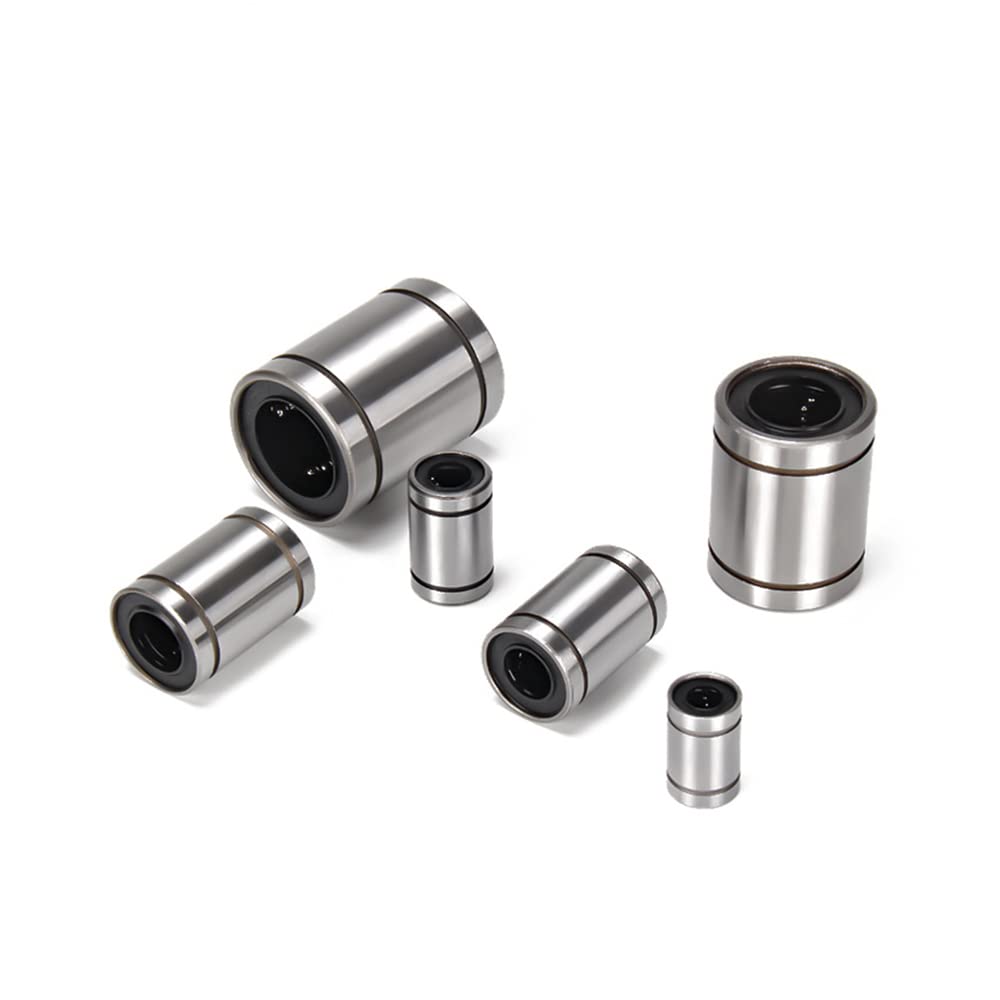 Cuscinetti Lineari A Sfere LM8UU - Set 4 Pezzi Per CNC, Stampanti 3D E Macchine Industriali