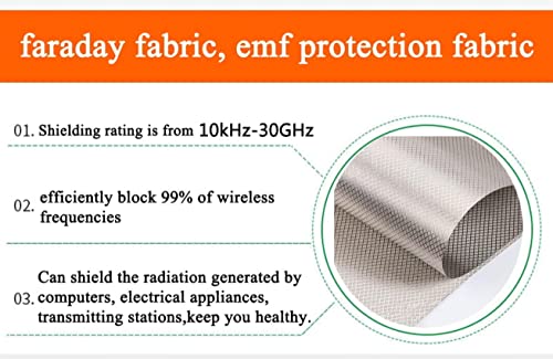 Protección RFID tela Faraday antirradiación AADECOR aislamiento emi blindaje de señal 4
