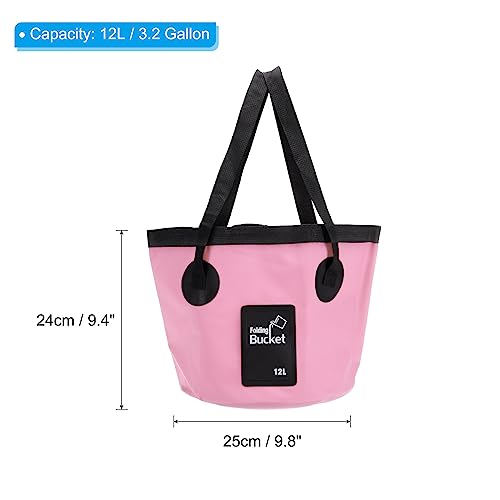 PATIKIL 3.2 Gallon 12L Collapsible Bucket - Image 2