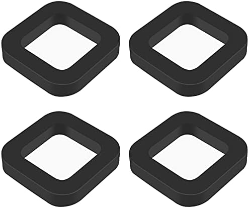 ALMOCN 2 Inch Hitch Receiver Silencer Pad,Eliminate Noise and Provide Cushion Between receivers and Tow hitches Reduce Rattle Fits Trailer Hitch Receiver (4pcs)