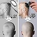 Head Shavers for Men Upgraded 5 in 1 Multifunctional Bald Head Shaver Grooming Kit Cordless Electric Razor for Men Rotary Mens Head Razor Rechargeable Razors for Bald Man Waterproof (Gray)
