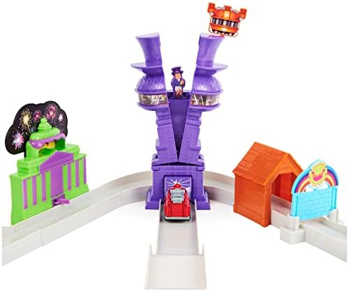 PAW PATROL, True Metal Total City Rescue Movie Track Set with Exclusive Marshall Vehicle, 1:55 Scale, Kids Toys for Ages 3 and up Multicolor 6061056-6063599