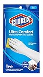 Clorox Ultra Comfort Gloves, Medium, Latex-Free, 1 Pair