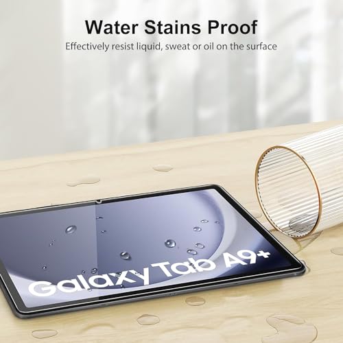 Image of VERTUS Premium Tempered Glass Screen Protector for Samsung Galaxy Tab A11+ / A11 Plus / A9+ / A9 Plus 2023 [11 Inch] (SM-X210 /X216 /X218) with Anti-Scratch & Smudge Proof Coating