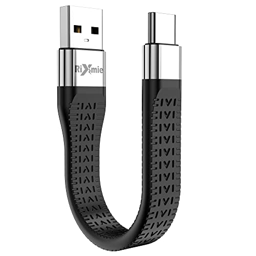 Ultra-Fast 5.5-Inch USB C Cable for Efficient Charging & Data Transfer | 10 Gbps Speed | Perfect for Samsung Galaxy S23/S22, i Phone 15 Series & Mac Book Air/Pro | Compact Design for Travel & Everyday Use | Durable & Reliable Performance with Quick Charge 3.0 Technology