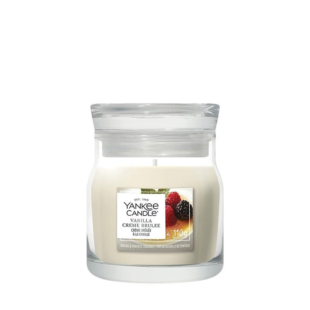 Yankee Candle Vanilla Creme Brulee Small Jar