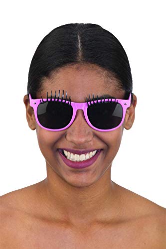 Jay Hats Costume Accessory- Big Eyelash Pink Sunglasses