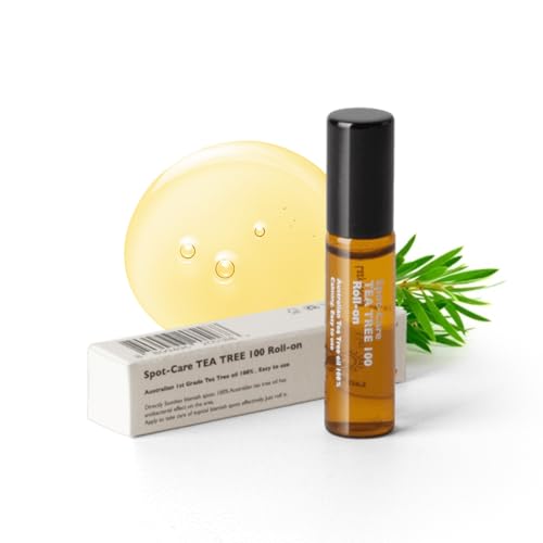 Lazy Society Teatree Oil Roll-On for Acne, 0.18oz