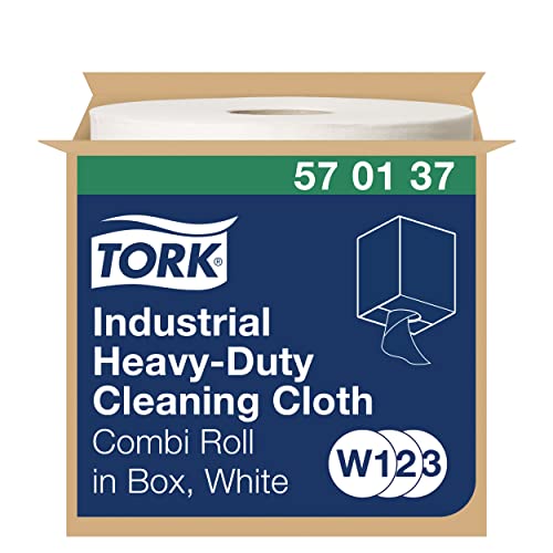 Tork 570137 Carta per asciugatura, Bianco
