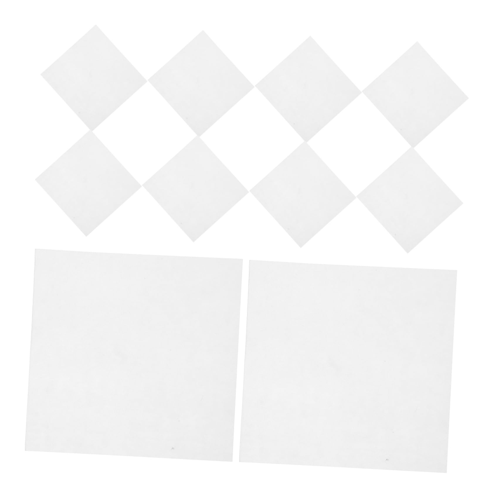 Cabilock Sturdy Tear-Resistant Square Weighing Paper 500pcs Lab Paper for Accurate Scale Measurement Easy Coverage